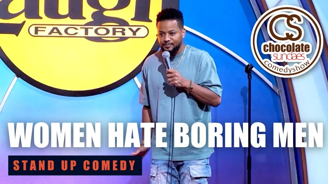 Ron G performing Women Hate Boring Men at Chocolate Sundaes Comedy