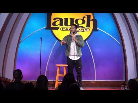 Ron G hosting a live comedy show